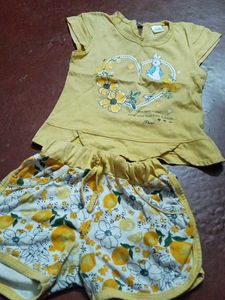 Cute Girl's Outfit Set