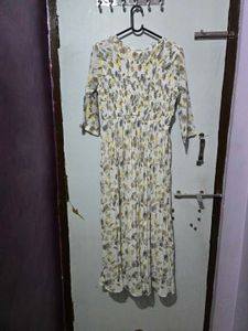 White Floral Dress