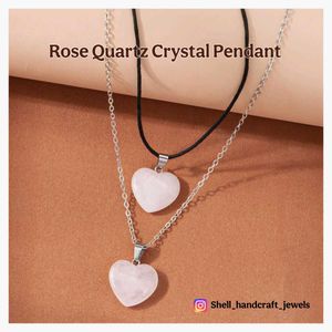 Crystal Heart Necklaces