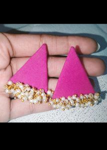 Fabric Earrings