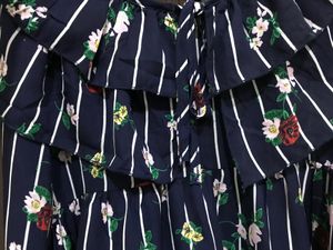 Floral Ink Color Top