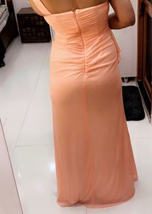 Peach Color Designer Dress