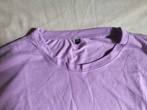 Oversized Lavender Tee