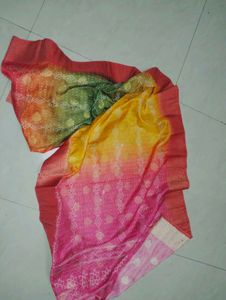 Silk Kurta Set With Dupatta And Pant