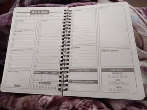 Floral Daily Planner