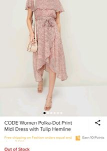 Code Polka Dot Dress