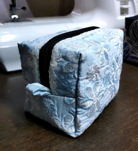 Handmade Floral Embroidered Pouch