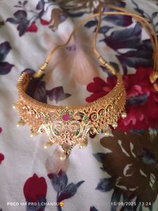 CZ Gorgeous Gold-Plated Choker