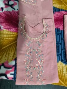 organza fabric suit salwar