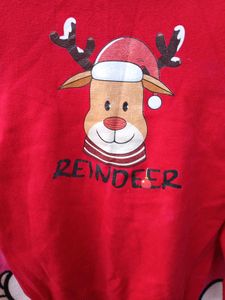 Red Reindeer Christmas Sweater