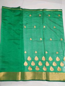 Elegant Green Saree