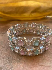 Sparkling Stone Bangles