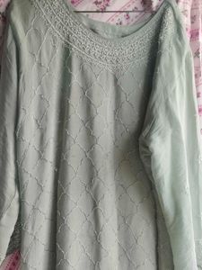 Mint Green Plazzo Kameez