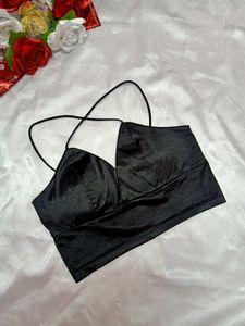 🖤Satin Black Bralette🖤
