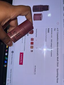 e.l.f. Monochromatic Multi-Stick + Plum Body Oil