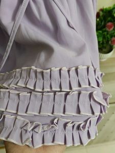 Cute Lilac Ruffle Top