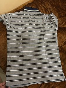 Striped Polo T-Shirt