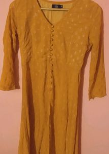 Yellow Kurti