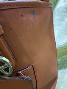 Michael Kors Orange Tote Bag