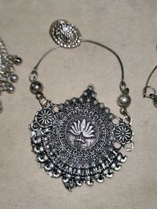 Boho Silver Tone Earring Bundle