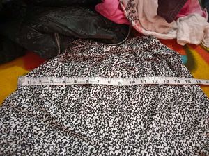 Printed tulip salwar