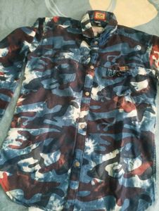 Cool Camo Print Shirt