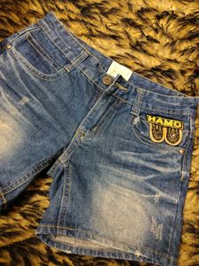 Y2K Union Denim Shorts