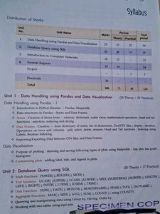 Informatics Practices XII