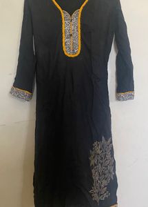 Elegant Black Kurta