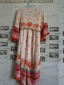 Boho Floral Print Dress