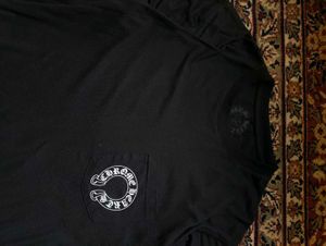 CHROME OF HEARTS BLACK FULL SLEEVES T-SHIRT