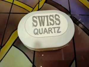 Swiss quartz Sport Watch - Blue accents!