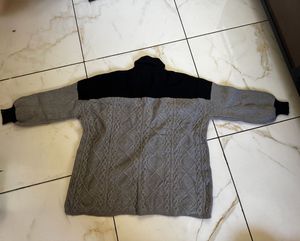 Stylish Grey &amp; Black Sweater