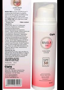 Rivela Tint sunscreen SPF50