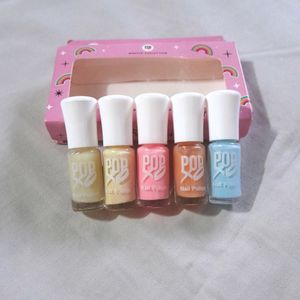 Popxo Myglamm Branded Mini Nail polish Kit Dreamin
