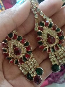 Sparkling Rhinestone Bridal Necklace Set