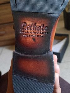 NEW Genuine Leather Monk Boots Chelsea Patina
