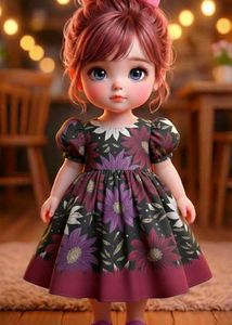 Cute Girls&#39; Dress