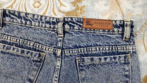 Burberry London Blue Denim Jeans For Women