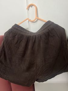 Brown Casual Shorts
