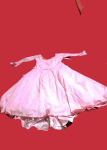 Pink Kurta with Floral Detail