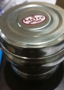 Stainless Steel Tiffins For School Any 2 Pic Only Best Selling Price