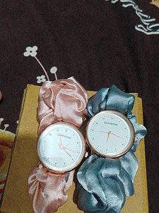 Watchstar Watch Set with Scrunchie Bands