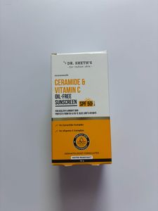 Dr.Seths Ceramide & Vitamin-C Oil Free Sunscreen