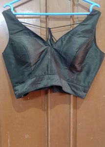 Black Halter Blouse
