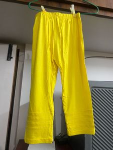 Yellow Leggings 3/4th
