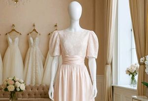 Elegant Pink Maxi Gown
