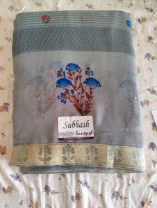 Unstitched Blouse And Saree