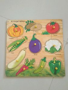 blocks of vegetables