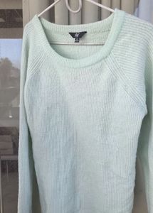 Mint Green Knit Sweater